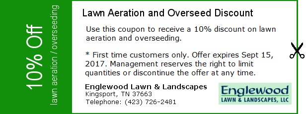 Lawn Aeration and Overseed Discount for New Customers