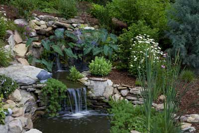 Natural Stone Water Features in Johnson City, Tennessee
